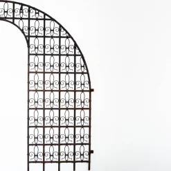 Pamono Antique Wrought Iron Garden Gate, France, Late 19th Century><noscript><img width=