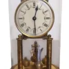 Pamono Antique Yearly Clock with Glass Dome> Clocks