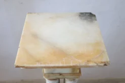 Pamono Antique Yellow Marble Column, 19th Century><noscript><img width=