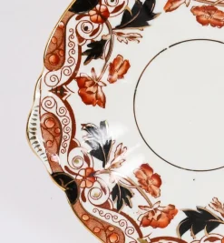 Pamono Antique19th Century Clifton China Tea Set by Wildblood & Heath, 1890s, Set of 34><noscript><img width=