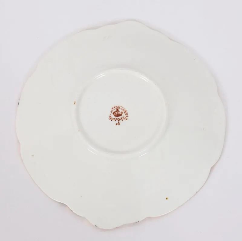 Pamono Antique19th Century Clifton China Tea Set by Wildblood & Heath, 1890s, Set of 34> Coffee & Tea Service