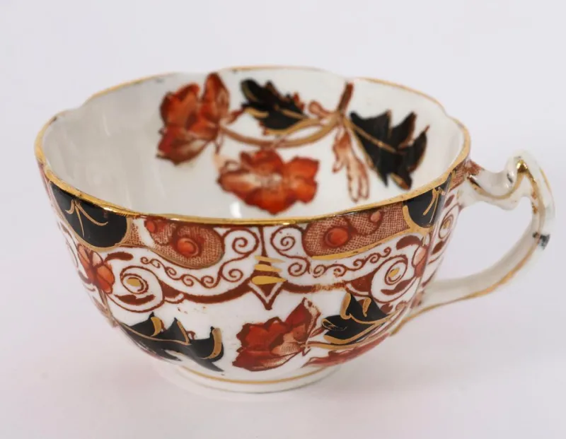 Pamono Antique19th Century Clifton China Tea Set by Wildblood & Heath, 1890s, Set of 34> Coffee & Tea Service