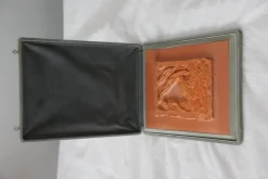 Pamono Antoine Bourdelle, Bas Relief Sculpture, 1890s, Terracotta> Minimalist