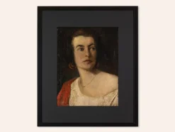 Sale Pamono Anton Müller-Wischin, Sitta, 20th-Century, Oil on Canvas, Framed