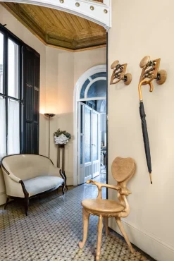 Pamono Antonio Gaudis Calvet Coat Hanger by Antoni Gaudí for BD Barcelona