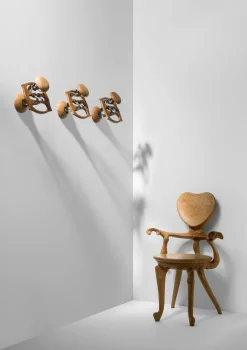 Pamono Antonio Gaudis Calvet Coat Hanger by Antoni Gaudí for BD Barcelona
