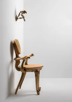 Pamono Antonio Gaudis Calvet Coat Hanger by Antoni Gaudí for BD Barcelona