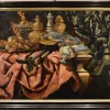 Hot Pamono Antonio Tibaldi, Still Life with Rug, 1660, Oil on Canvas, Framed