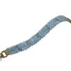Pamono Aquamarine and Diamond Gold Bracelet> Bracelets