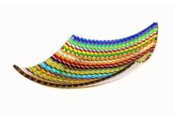 Pamono Aquilone Multicolored Murano Glass Centrepiece by Stefano Birello for VeVe Glass, 2019> Decorative Objects