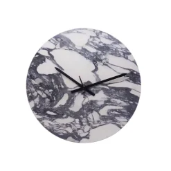 New Pamono Arabescato Corchia Marble Wall Clock by Euromarmi Store