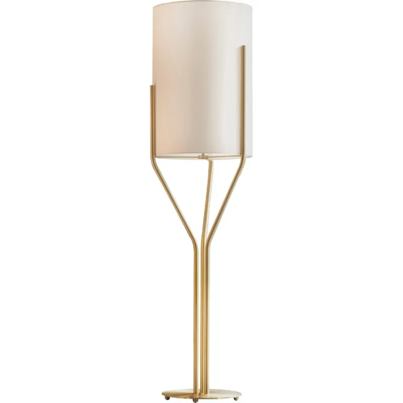 Outlet Pamono Arborescence L Satin Brass Floor Lamp by Hervé Langlais