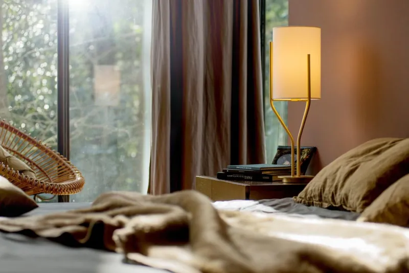 Outlet Pamono Arborescence L Satin Brass Floor Lamp by Hervé Langlais