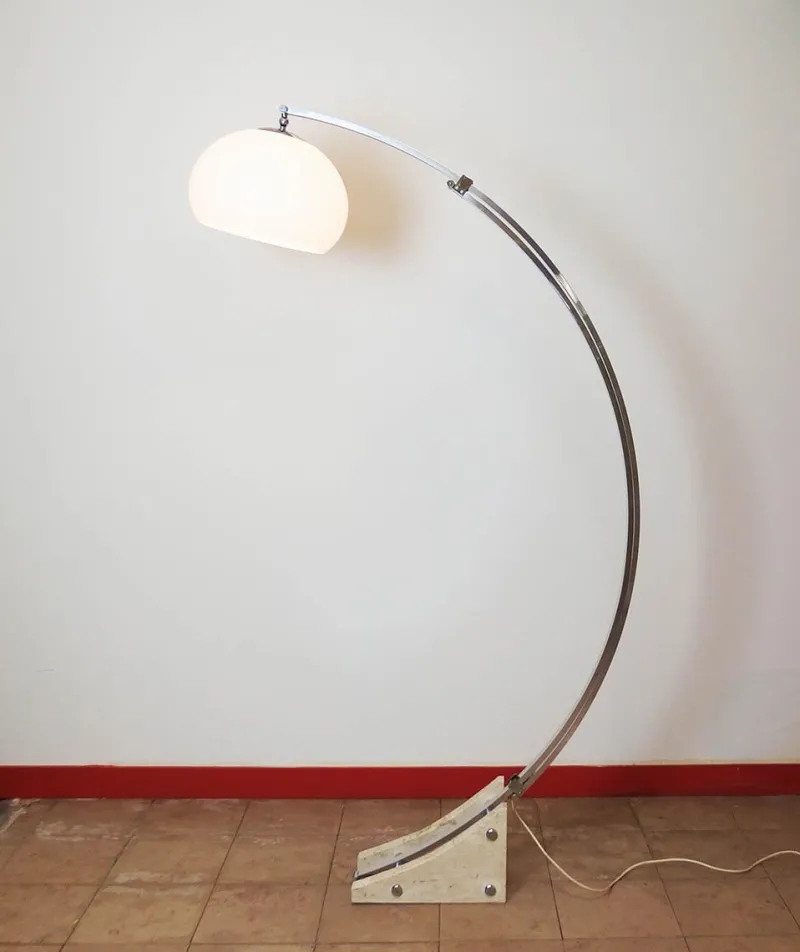 Hot Pamono Arc Floor Lamp by Harvey Guzzini, 1960s