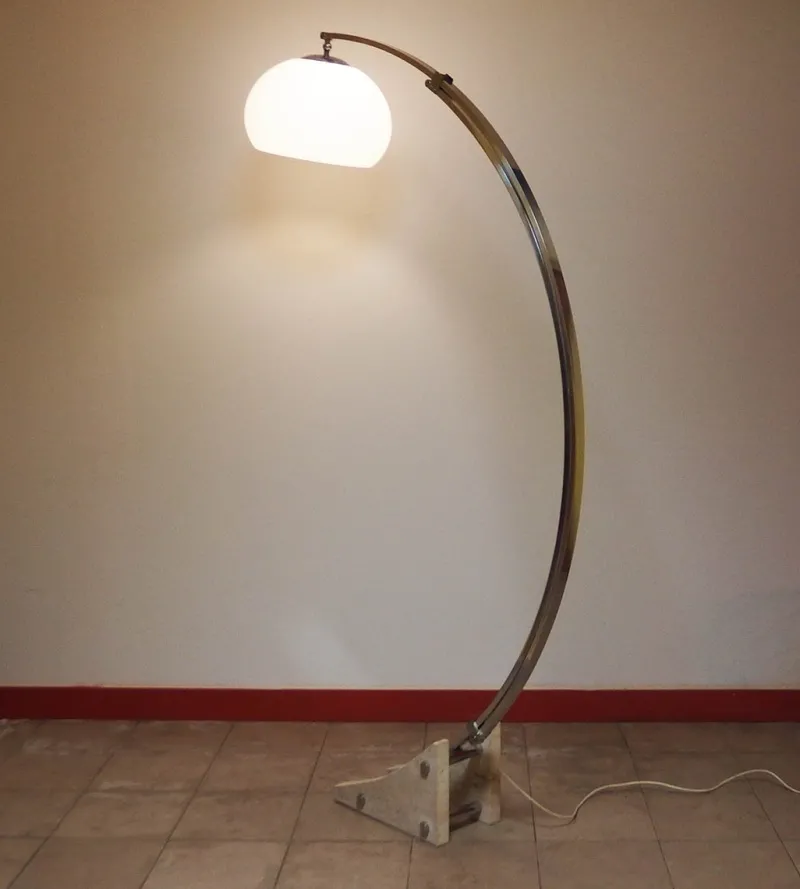 Hot Pamono Arc Floor Lamp by Harvey Guzzini, 1960s