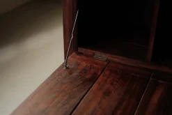 Best Pamono Architect-Designed Mahogany Secretary Desk, 1980s