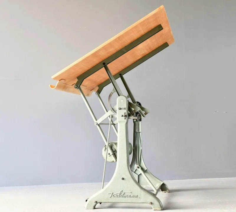 Pamono Architect's Drawing Board by Kuhlmann, 1950s> Worktables & Workbenches