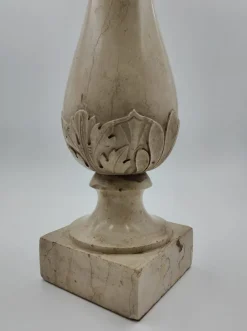 Pamono Architectural Turned Column in Botticino Marble, Italy, 1810><noscript><img width=