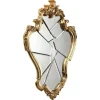 Pamono Arciduca Wall Mirror with Gold-Plated Wooden Frame by Barberini & Gunnell> Mirrors