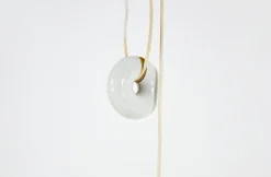 Pamono Area 50 Hanging Lamp attributed to Mario Bellini for Artemide, 1970s><noscript><img width=