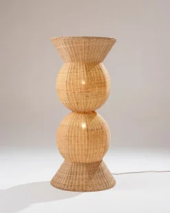 Pamono Ares Column in Rattan from Heaps & Woods, 2010s> Pedestals And Columns