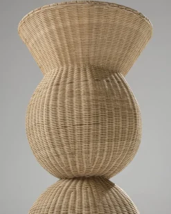 Pamono Ares Column in Rattan from Heaps & Woods, 2010s><noscript><img width=