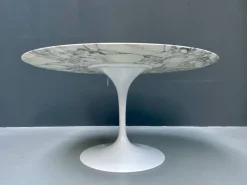New Pamono Aresbescato Marble Dining Table by Eero Saarinen for Knoll