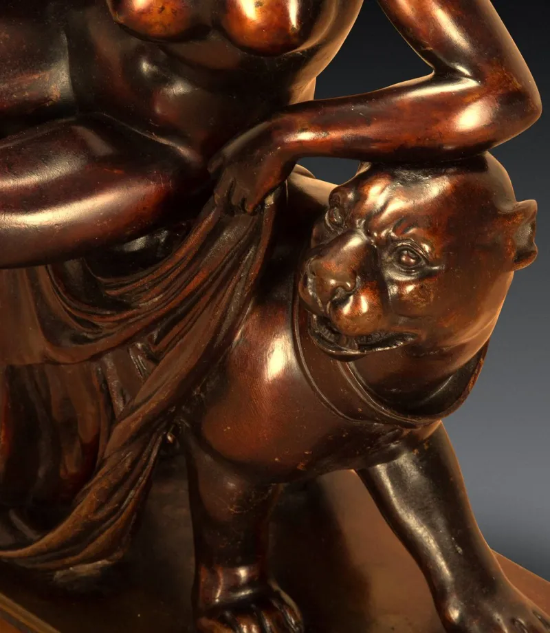 Pamono Ariadne and the Panther, 1830, Bronze> Sculpture