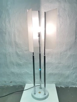 Pamono Arianna Floor Lamp by Bruno Gecchelin for Oluce, 1990s><noscript><img width=