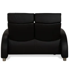Clearance Pamono Arion 2-Seater Sofa in Black Leather from Stressless