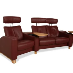 Best Pamono Arion Three-Seater Sofa in Leather from Stressless