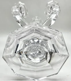 Best Pamono 5-Arm Crystal Candlestick from Val Saint Lambert, Belgium, 1930s