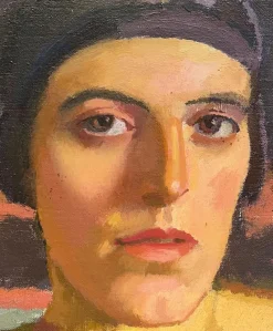 Clearance Pamono Armand Cacheux, Mme. Cacheux 2, Oil on Canvas