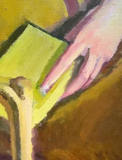 Clearance Pamono Armand Cacheux, Mme. Cacheux 2, Oil on Canvas