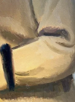 Online Pamono Armand Cacheux, Portrait of Miss Cacheux, Oil on Canvas