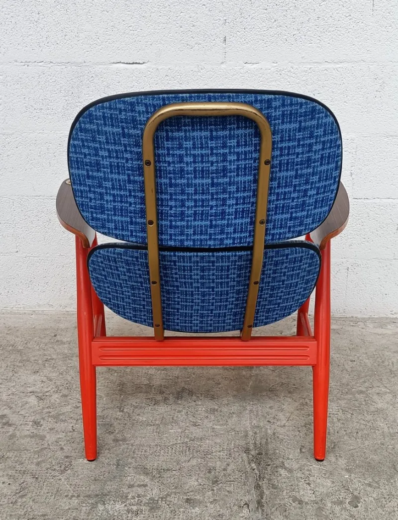 Pamono Armchairs, Sofa and Coffee Table by Marco Zanuso for Poltronova, 1960s, Set of 4