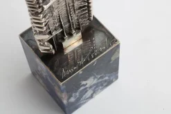 Pamono Arnaldo Pomodoro, Stars, 1977, Chromed Silver><noscript><img width=