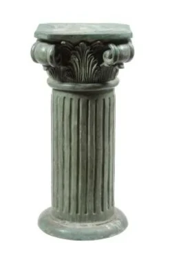 Pamono Art Bronze Grey Column> Pedestals And Columns