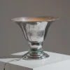 Pamono Art Deco Aluminum and Glass Lamp, 1960s> Table Lamps