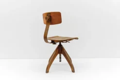Pamono Art Deco Architects Chair from Ama Elastik, 1940s><noscript><img width=