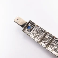 Pamono Art Deco Armband in Platium, 1920s><noscript><img width=