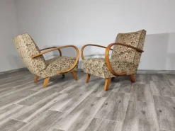 New Pamono Art Deco Armchair by Jindrich Halabala