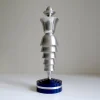 Outlet Pamono Art Deco Artist, Modernist Sculpture, Signed, 1939, Metal