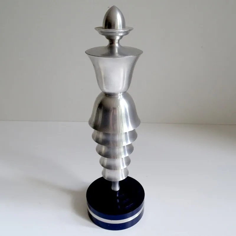 Outlet Pamono Art Deco Artist, Modernist Sculpture, Signed, 1939, Metal