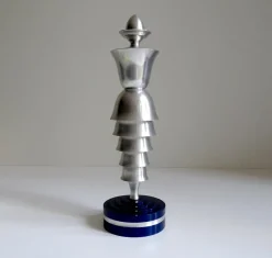 Outlet Pamono Art Deco Artist, Modernist Sculpture, Signed, 1939, Metal