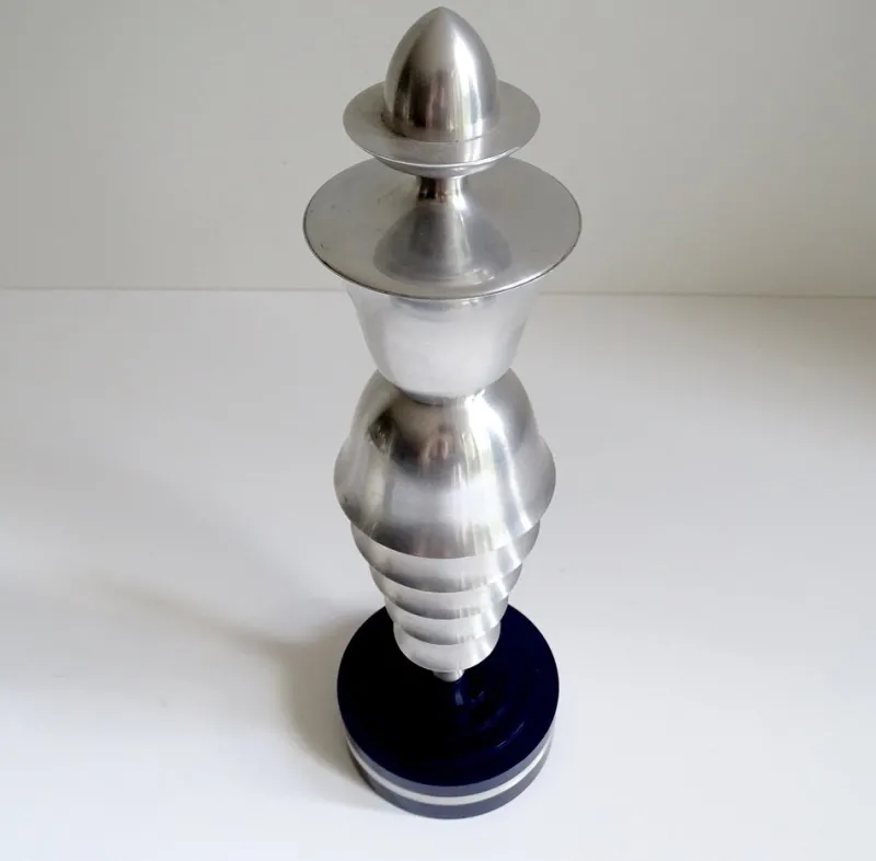 Outlet Pamono Art Deco Artist, Modernist Sculpture, Signed, 1939, Metal