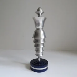 Outlet Pamono Art Deco Artist, Modernist Sculpture, Signed, 1939, Metal