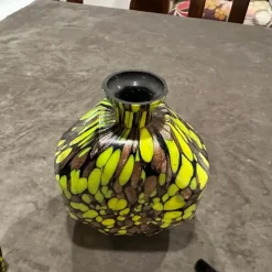 Pamono Art Deco Aventurine Murano Glass Rosolio Set, 1940s, Set of 7><noscript><img width=
