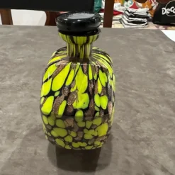 Pamono Art Deco Aventurine Murano Glass Rosolio Set, 1940s, Set of 7><noscript><img width=