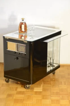 Pamono Art Deco Bar Trolley, 1940s> Serving Bar Carts & Trolleys